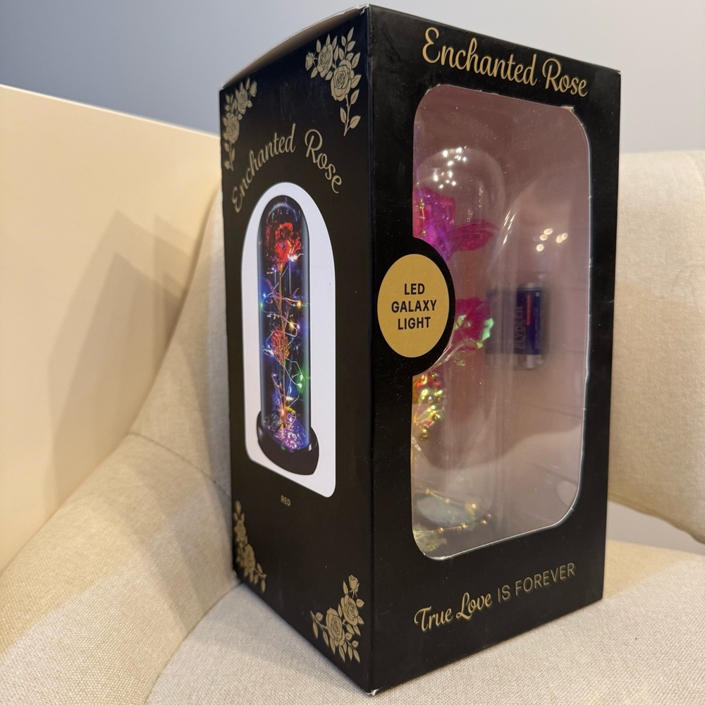 Enchanted Rose LED Galaxy Light